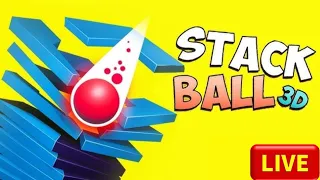 🔴LIVE GAME STACK BALL 3D #short #stackball