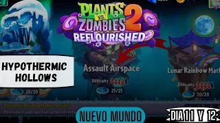 Jugando PVZ 2 Reflourished 🌱 | Nuevo Mundo HYPOTHERMIC HOLLOWS - Día 11 y 12 😎