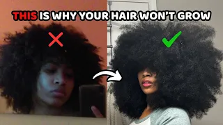 Your Hair Still Won’t Grow? THESE 5 Habits Are The Reason