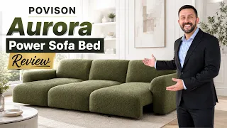 POVISON Aurora Power Sofa Bed Review - Modular, Independent Controls, Weight Capacity: 500lbs / Seat
