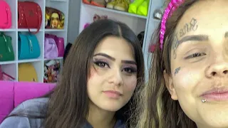 Le intento poner uñas a mi hermana 😳😱🤭🤣