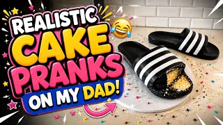 Cakes by Marian MOST VIRAL cake pranks on dad! 