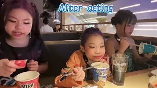 How Its Done and Behind the scenes of Huntrix eating noodles ! 
