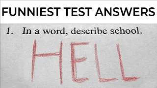 FUNNIEST KID TEST ANSWERS