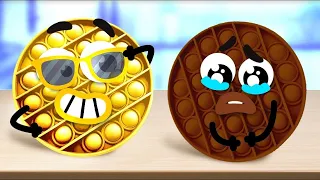 ¡Doodles ricos vs  quebrados! ¡Todo es mejor con los chicos traviesos!