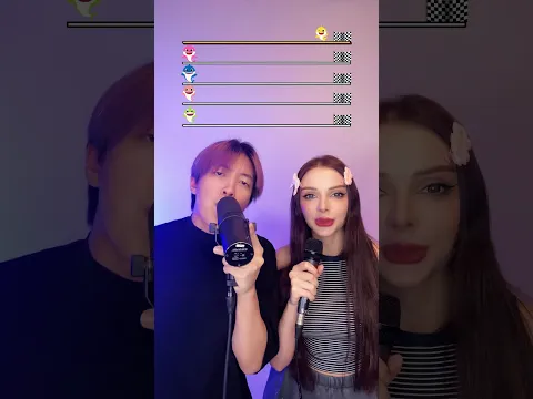 Baby Shark Round 3!!! Who’s the Champion??? 🤔🤯 @Mamiko #beatbox #challenge #fyp