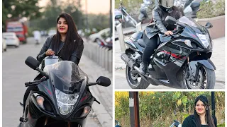 My first Moto vlog 🥹❤️ || Hayabusa public reaction || #motovlog #vlog #sonambiker #youtube