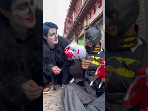 REAL SHOW | REAL SUERHERO | JOKER MISS  Y 😭😭😭NO Batman #shorts