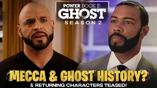 Mecca & GHOST History? | RETURNING Characters Teased | Power Book II: Ghost Courtney Kemp Live