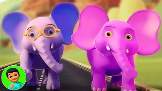 Ek Mota Hathi Ghumne Chala, एक मोटा हाथी घुमने चला, Hindi Rhyme and Balgeet for Kids