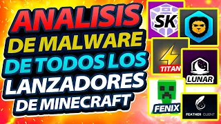 🚨 ANALISIS DE MALWARE 🚨 DE Todos los LANZADORES DE MINECRAFT ¿Creías que TLAUNCHER era malo? 😟