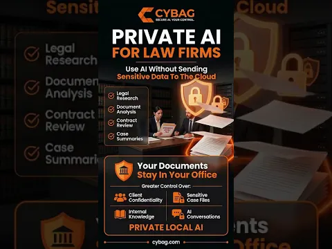 Lawyers Get in Trouble for Using ChatGPT, Gemini or Claude - Breach of Privacy -Use Private CYBAG AI