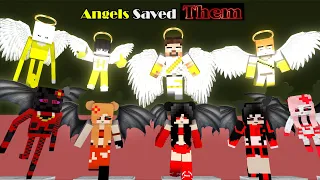 Angel Men Save The Evil Women and Became Good Angels | Full Episode #minecraft #animation