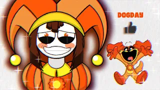 Pomni COLORS inside POPPYPLAYTIME #pomni #smilingcritters #tadc #dogday #catnap #animation