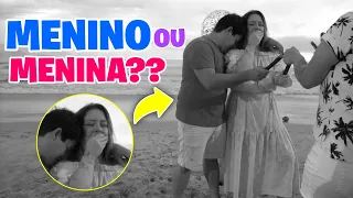 NOSSO CHÁ REVELAÇÃO 💙 💖  DEU tudo ERRADO - Tata e Henrique
