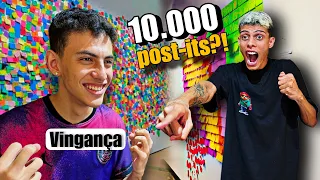 FUI TROLADO COM 10.000 Post-its *me revoltei?