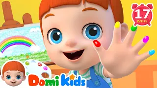 Baby Finger Family Song | Catchy Family Songs | Educational Songs & Nursery Rhymes | Domi Kids
