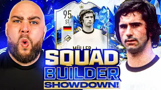 TOTY ICON MULLER! Fifa 23 Squad Builder Showdown VS @AJ3