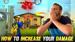 TOP 5 TIPS AND TRICKS - HOW TO INCREASE YOUR DAMAGE - #JONTYGAMING - GARENA FREEFIRE BATTLEGROUND
