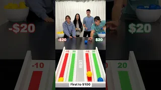 First to $100 Wins! Girls vs Boys