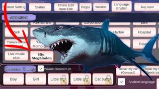 Konsep Map Baru Ada Hiu Megalodon? Di Sakura School Simulator @TukanGGamingREDO