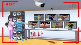 Yuta Mio Panik CCTV Merekam HANTU SLENDYTUBBIES & CACING ALASKA😱 | Sakura School Simulatoror