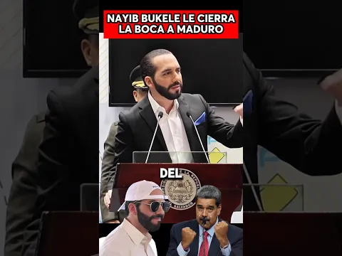 Nayib Bukele calla a Maduro y deja claro quién manda