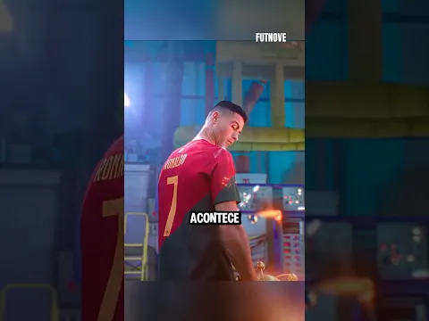 Ronaldo chuta a bola de fogo! 🔥