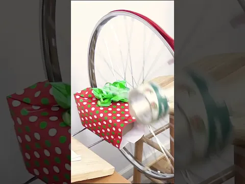 Easy way to wrap a gift in 10 seconds