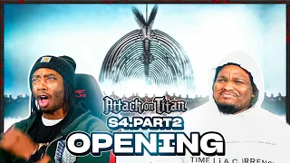 The Rumbling - Attack On Titan: Season 4 - Part 2 Opening | Reaction