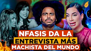 NFASIS DA LA ENTREVISTA MÁS MACHISTA DEL MUNDO “SE ENFRENTA FEO A AMELIA ALCANTARA”