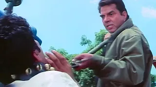 Commissioner  के घर पे घुस के मारा Dharam Paaji ने  | kundan movie |Dharmendra Dialouge |Amrish Puri