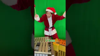 Skinny Santa Plays Christmas Music on 4 Different Mallet Percussion Instruments! (COMPILATION)