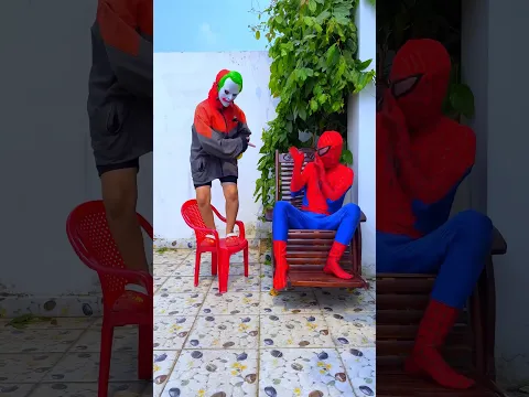 Swap between Spiderman and Joker