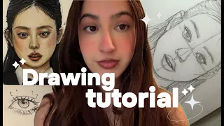 Drawing Tutorial & Sketchbook Tour! ✰✨