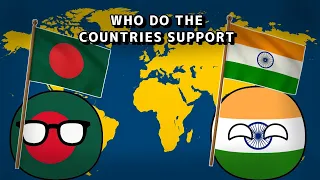Who’s With Bangladesh? Who’s With India? | Alternative Mapping 2025 | Nutshell Army Ball