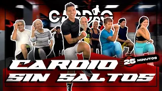 CARDIO Sin SALTOS Para Perder Peso Rápido | CARDIO Sin IMPACTO para PRINCIPIANTES 25 Minutos