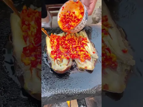 tasty brinjal 🍆 burger🍔 #shorts
