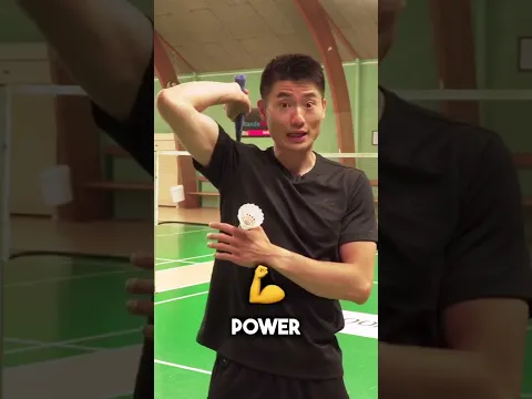 Learn the forehand cross court cut 🏸 #badminton
