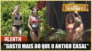 Saory quer que Duda fique com Mesquita