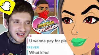HE TRIED TO BUY MY PICS OFF SNAPCHAT! MovieStarPlanet Comeback