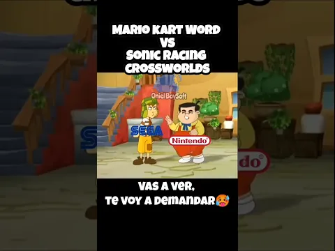 NINTENDO DEMANDA A SEGA🥵#shorts #humor #memes #nintendo #sega #parodia #viral #mariokartworld