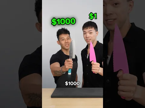 $1 Knife vs $1,000 Knife