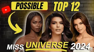 (UPDATED) TOP 12 STRONGEST Candidates Miss Universe 2024