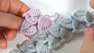 You Should Want To Try Immediately/CROCHET LEAF-HEART/3D Crochet Patterns #3dcrochet