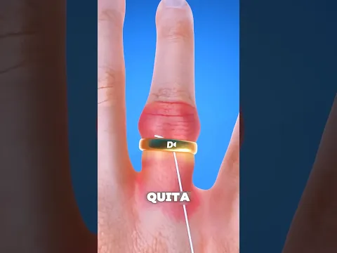 Cómo quitar un anillo atascado en segundos 😳 #shortvideo
