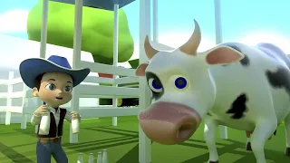 La Vaca Lechera + El Rancho de mi Abuelo 2 x 1 Videos Infantiles para niños