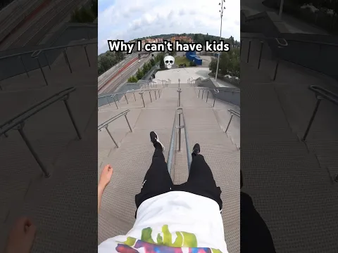 Parkour slide gone wrong😱 #fail #parkourfail #slide
