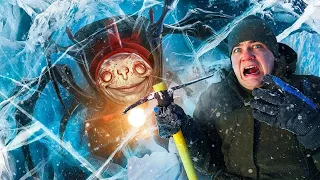 We Found Choo Choo Charles Trapped Under The Ice!