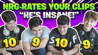 NRG Fortnite Rates Your Best Clips... (Clix, Ronaldo, Edgeyy, EpikWhale)